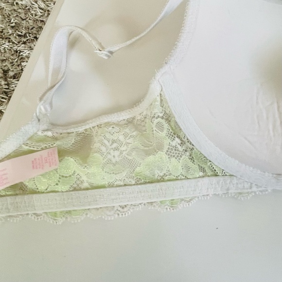 Victoria's Secret Ivory and Lime Bra - Picture 10 of 13
